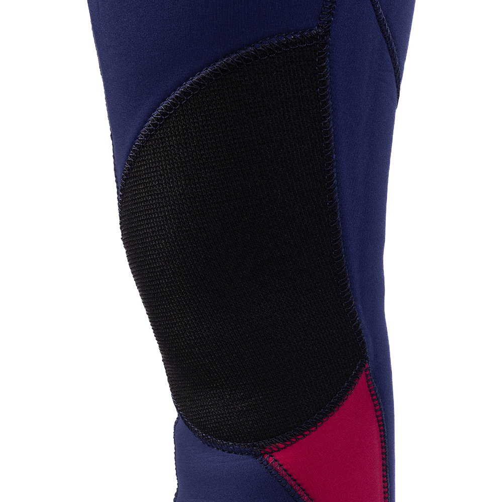 2025 Gul Womens Response 3/2mm GBS Back Zip Wetsuit RE1232-C1 - Blue / Paisley